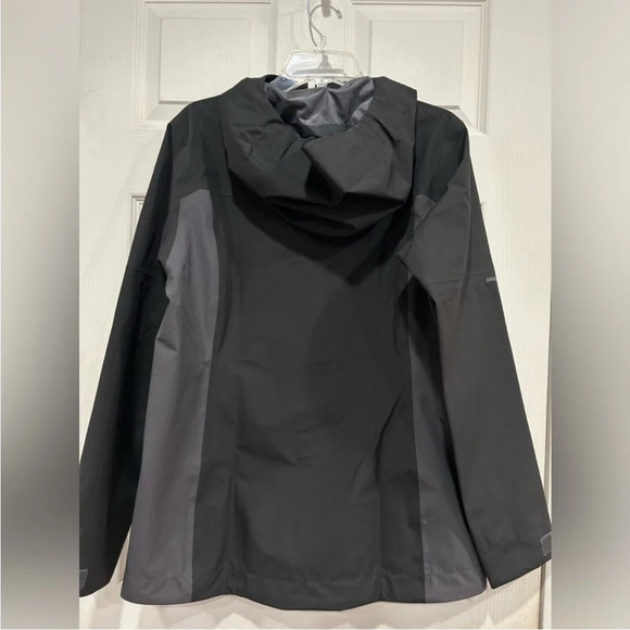 Patagonia Women's XL Boulder Fork Rain Jacket Forge Grey Black NWT - Picture 2 of 9